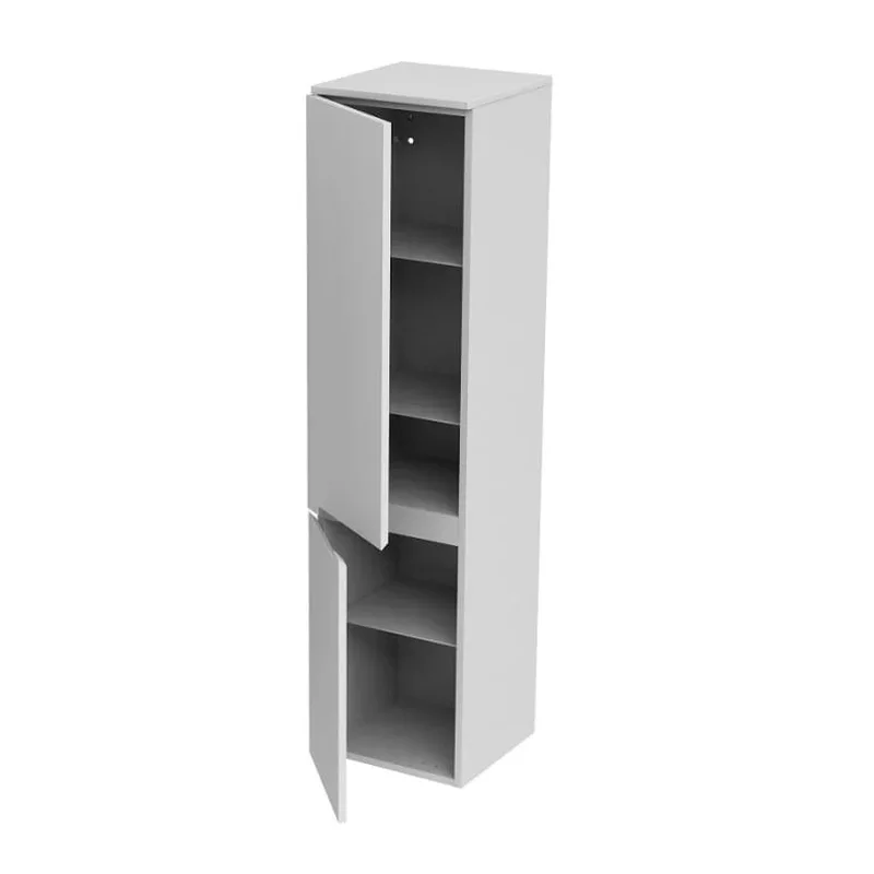 Dulap inalt suspendat Oristo Silver alb lucios
